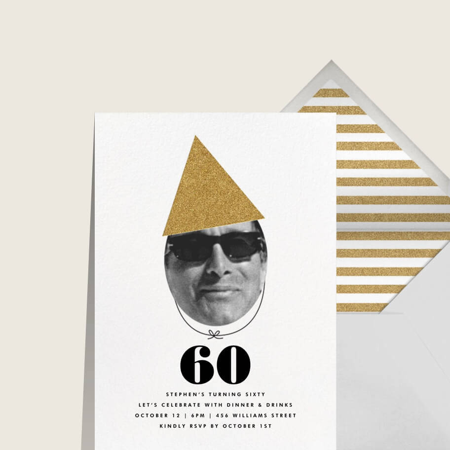 Adult birthday invitations